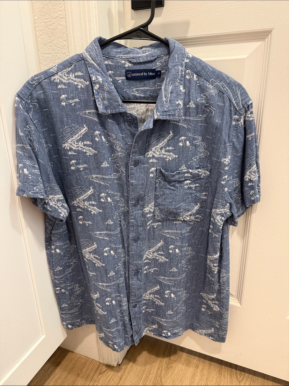 United by Blue Camp collar shirt